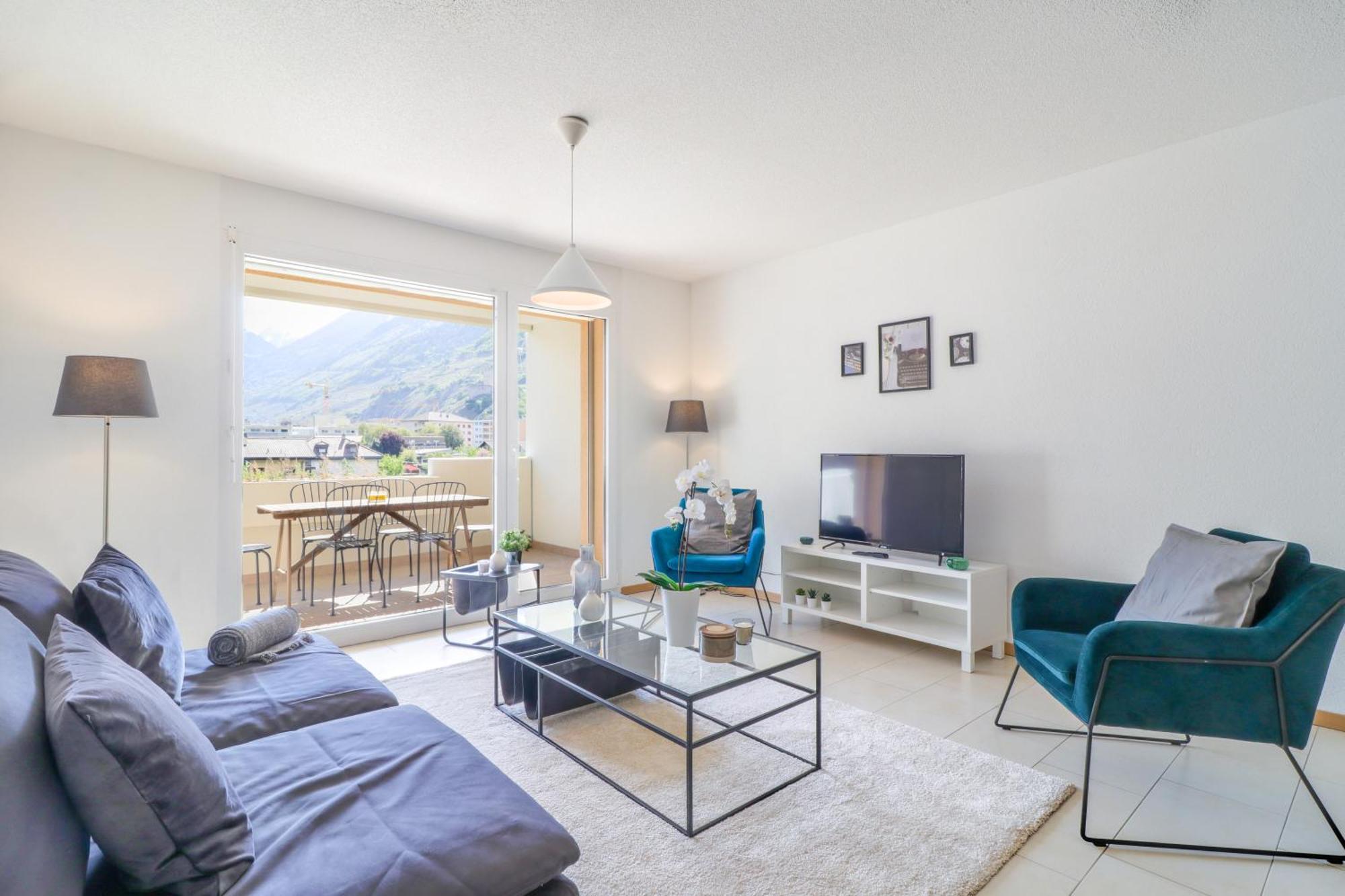 Nice Apartment Ideally Located In Martigny Exteriér fotografie